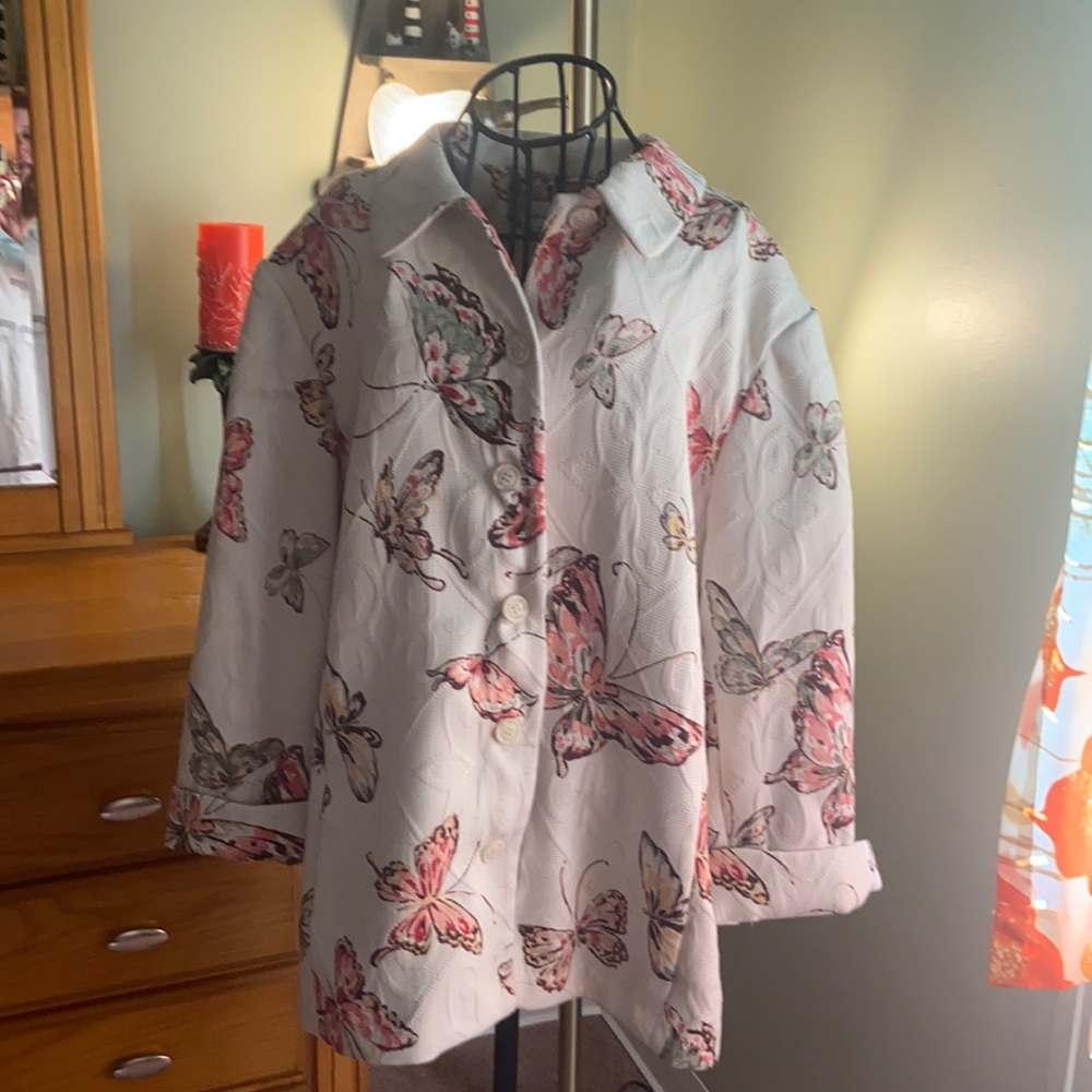 Alfred Dunner butterfly blazer